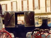 Carrozza con esterno in cuoio. Anno 1988.